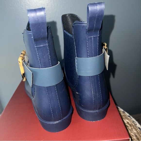 Henry Ferrera Clarity Navy Rainboots - Picture 6 of 11